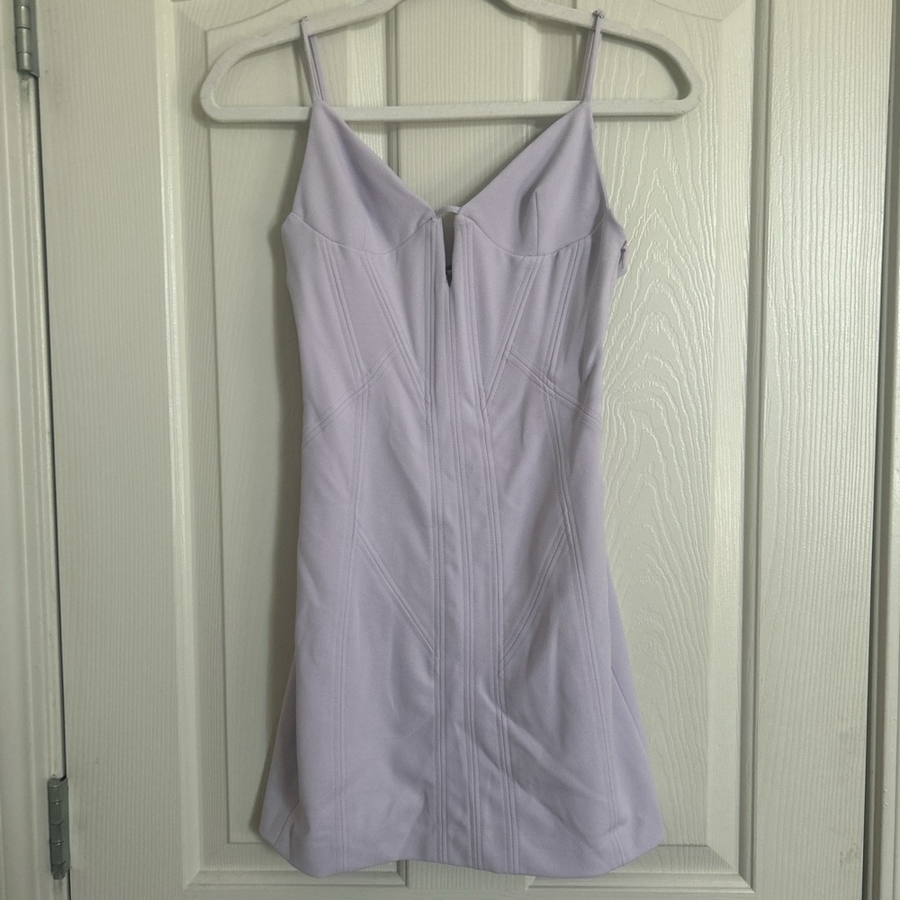 Zara, mini, lavender dress. Size XS.